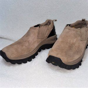 CATAPILLAR Tan Suede Work Boot Shoe Size 7W US